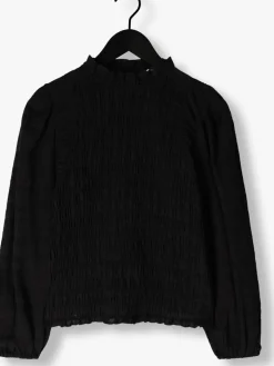 zwarte co'couture blouses kera smock blouse