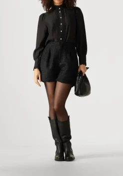 zwarte co'couture blouses angie anglaise shirt