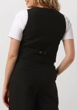 zwarte co'couture gilet vola tailor vest
