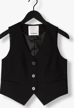 zwarte co'couture gilet vola tailor vest
