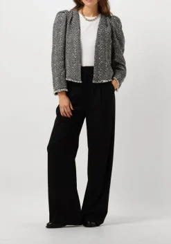 zwarte co'couture jack alvie boucle jacket