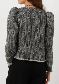 zwarte co'couture jack alvie boucle jacket