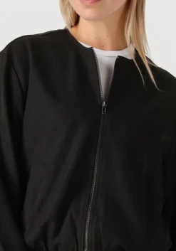 zwarte co'couture jack luna balloon zip jacket