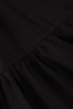 zwarte co'couture maxi jurk hera strap dress