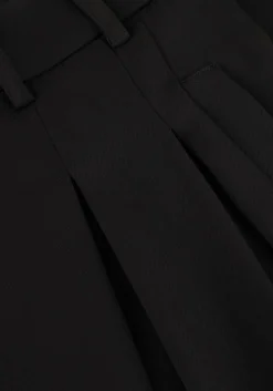 zwarte co'couture midirok anya cc pleat skirt