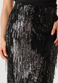 zwarte co'couture midirok maddox cc pencil skirt