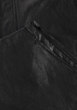 zwarte co'couture midirok gitt floor skirt