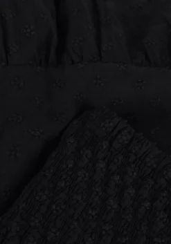 zwarte co'couture minirok nimba smock skirt