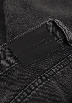 zwarte co'couture mom jeans vika pleat long jeans