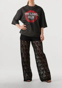 zwarte co'couture pantalon leroycc lace ll pant