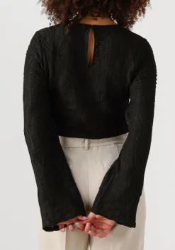 zwarte co'couture top freddie blouse