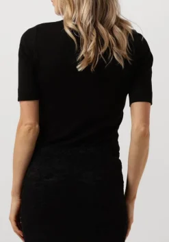 zwarte co'couture top granny logo tee