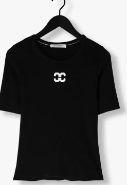 zwarte co'couture top granny logo tee