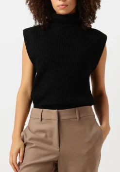 zwarte co'couture trui maja knit vest