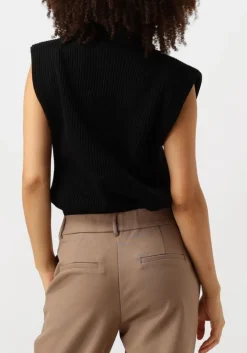 zwarte co'couture trui maja knit vest