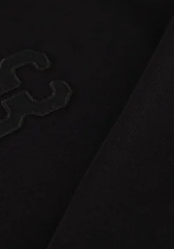 zwarte co'couture t-shirt granny embroidery longsleeve tee