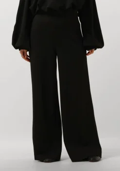 zwarte co'couture wijde broek hazelcc wide long pant