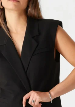 zwarte copenhagen muse gilet cmtailor-short waiscoat