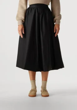zwarte copenhagen muse midirok shirley skirt