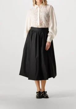 zwarte copenhagen muse midirok shirley skirt