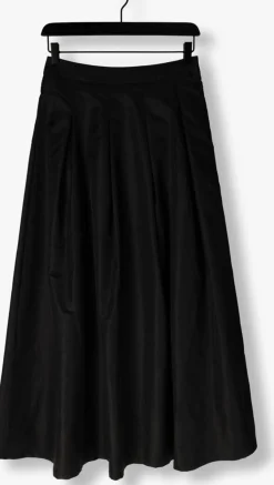 zwarte copenhagen muse midirok cmsimi-skirt