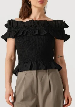 zwarte copenhagen muse top cm molly blouse