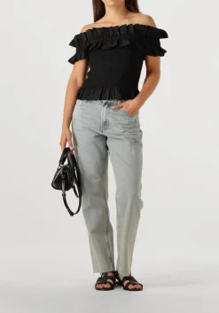 zwarte copenhagen muse top cm molly blouse