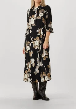 zwarte dea kudibal maxi jurk rosanna