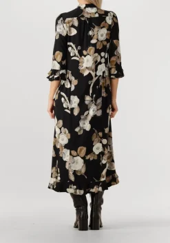 zwarte dea kudibal maxi jurk rosanna