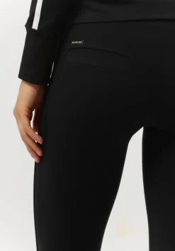 zwarte deblon sports flared broek celine flared leggings