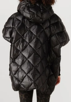 zwarte deblon sports gewatteerde jas carice cape