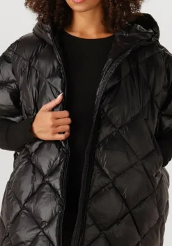 zwarte deblon sports gewatteerde jas carice cape