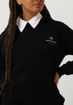 zwarte deblon sports sweater jill sweater