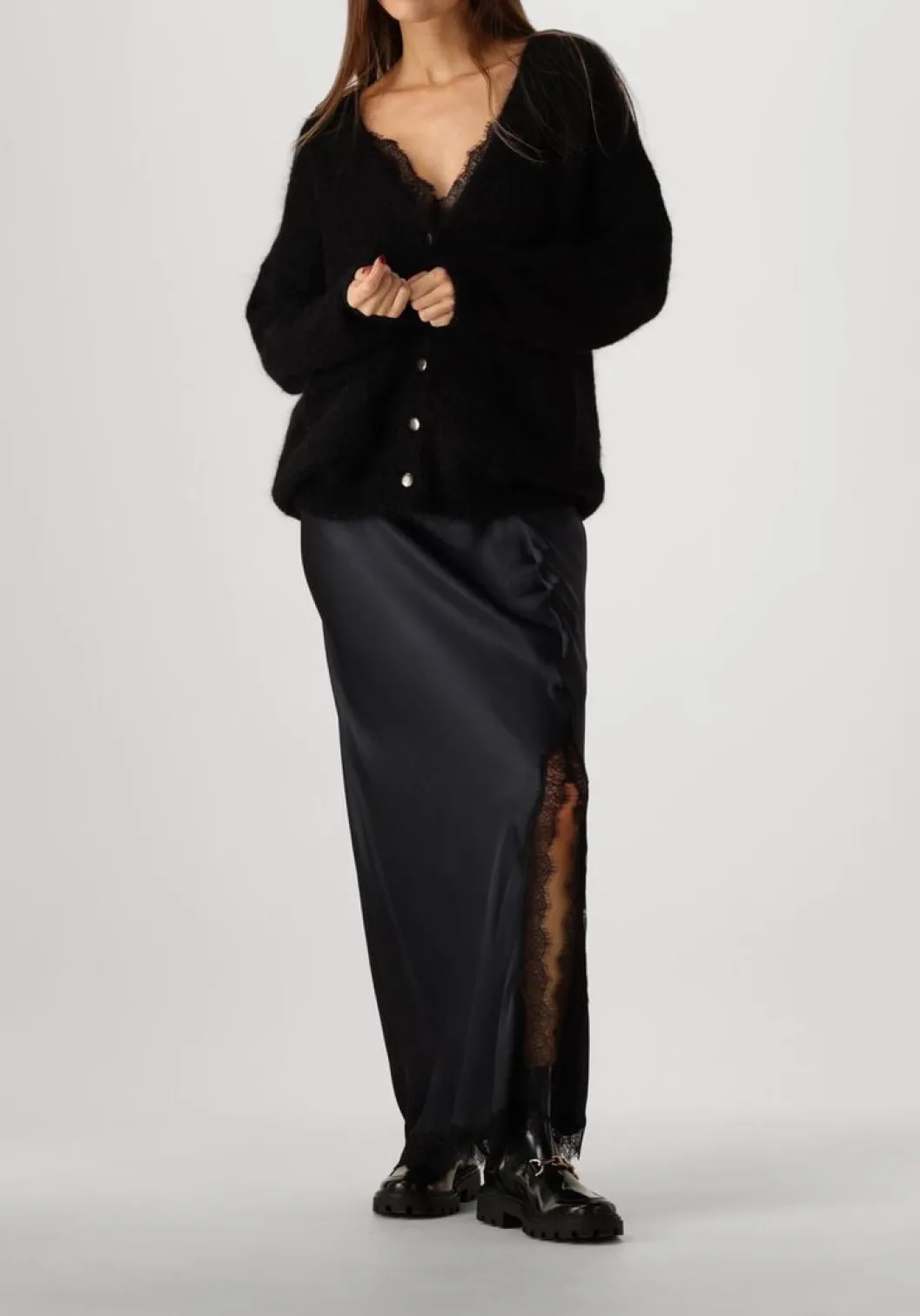 zwarte des petits hauts vest betani