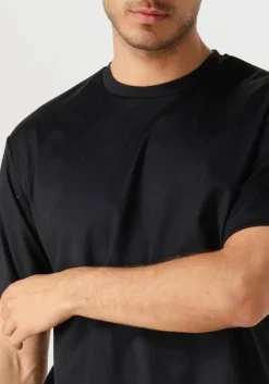 zwarte desoto luxury t-shirt luxury two ply t-shirt 1/2