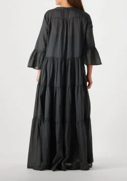 zwarte devotion maxi jurk ocean