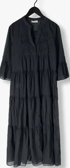 zwarte devotion maxi jurk ocean