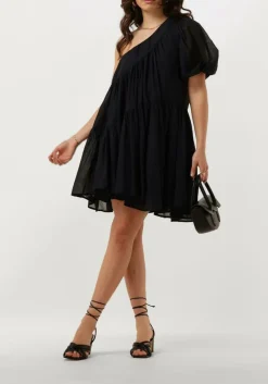 zwarte devotion mini jurk gloria