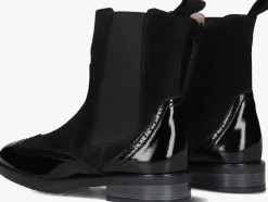 zwarte dl sport chelsea boots 6827