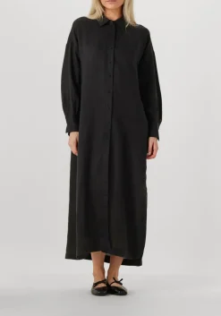 zwarte drykorn maxi jurk dravena