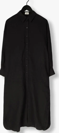 zwarte drykorn maxi jurk dravena