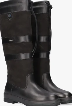 zwarte dubarry hoge laarzen galway