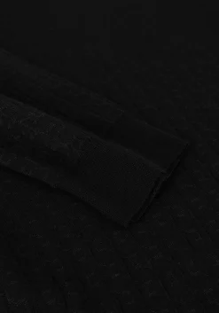 zwarte elisabetta franchi trui knitted sweater