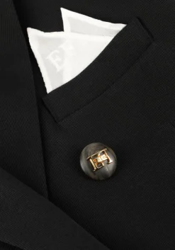 zwarte elisabetta franchi blazer jacket