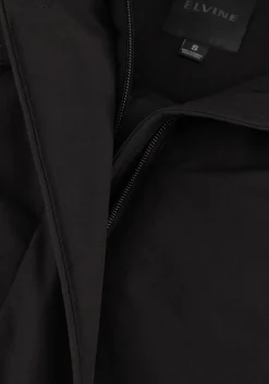 zwarte elvine gewatteerde jas saira