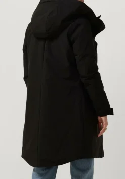 zwarte elvine parka's eline