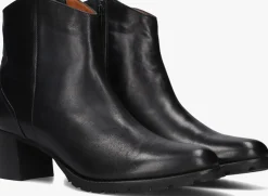 zwarte everybody enkellaarsjes elvia