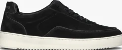 zwarte filling pieces lage sneakers mondo suede lux