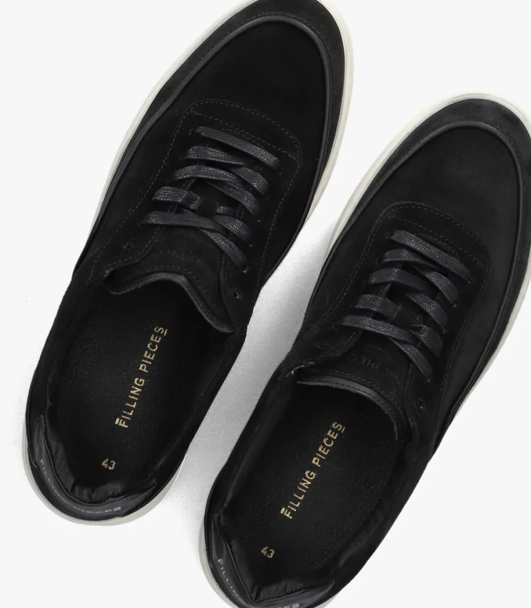 zwarte filling pieces lage sneakers mondo suede lux