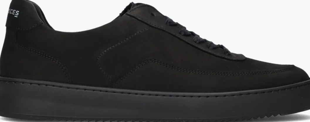 zwarte filling pieces lage sneakers mondo rip tonal